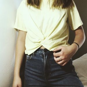 Yellow shirt